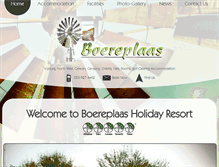 Tablet Screenshot of boereplaas.co.za